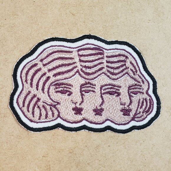 3 Heads are Better than 1 Iron-On Patch (2/$12 or 5/$22) - Picture 1 of 2
